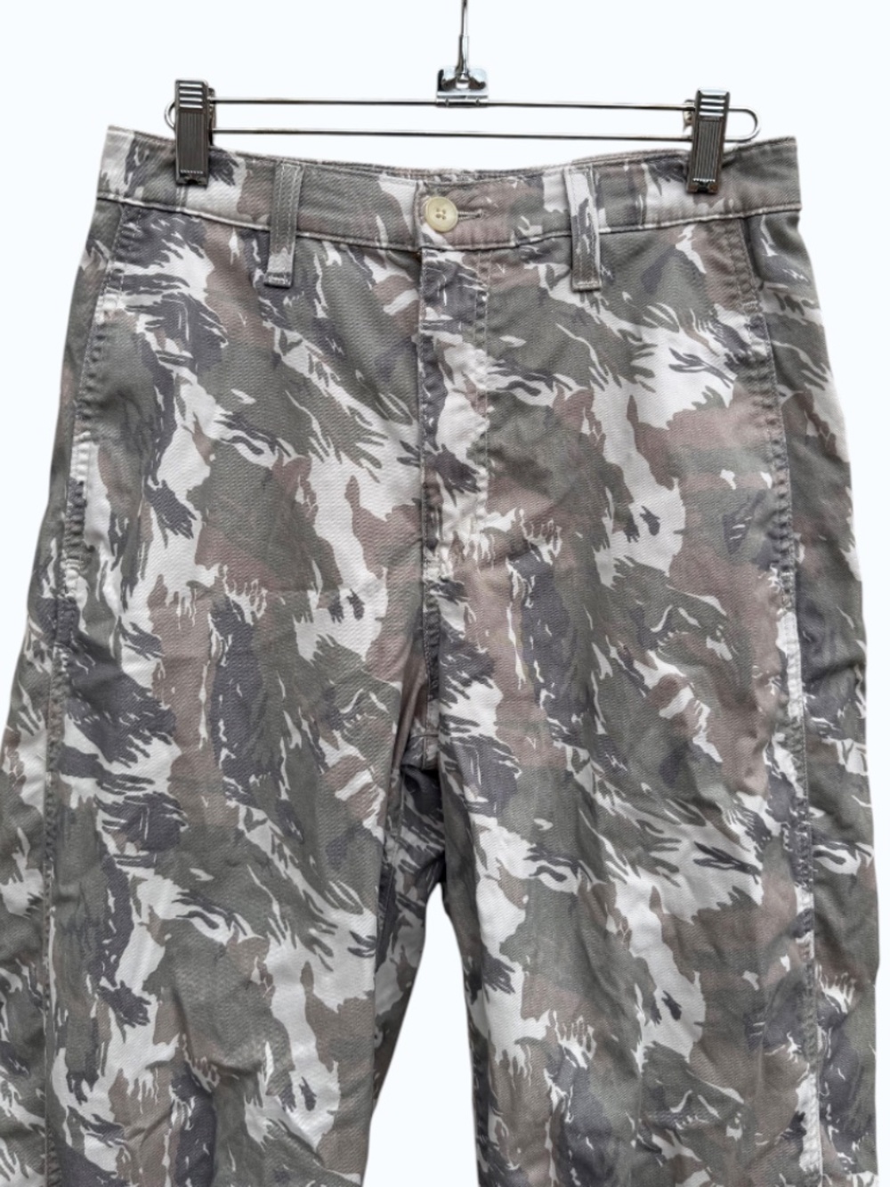 ag FIONA High-Waisted Barrel Leg Camo Pant - Picture 2 of 10